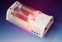 Die 6 roten LEDs dienen als Nachtbeleuchtung Die 6 roten LEDs dienen als Nachtbeleuchtung