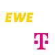 Logos EWE und Deutsche Telekom Logos EWE und Deutsche Telekom
